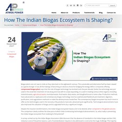 How The Indian Biogas Ecosystem Is Shaping?