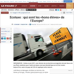 Ecotaxe: qui sont les bons élèves en Europe?