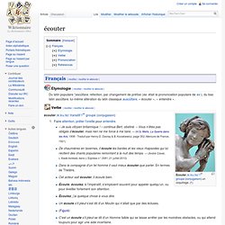 écouter