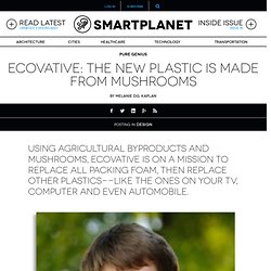 Ecovative: The new plastic is made from mushrooms