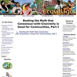 Ecovillages