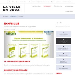 Ecoville - La ville en jeux