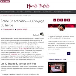 Écrire un scénario — Le voyage du héros