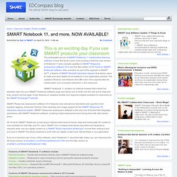 SMART Notebook 11 and more now available!