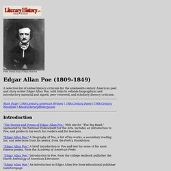 Edgar Allan Poe Literary Criticism