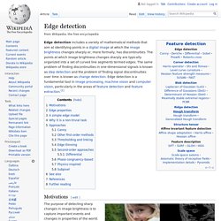 Edge detection - Wikipedia