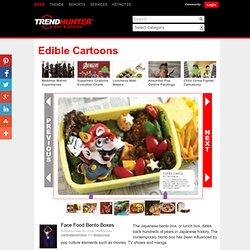 Edible Cartoons - Face Food Bento Boxes