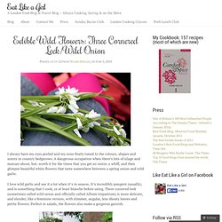 Edible Wild Flowers: Three Cornered Leek/Wild Onion