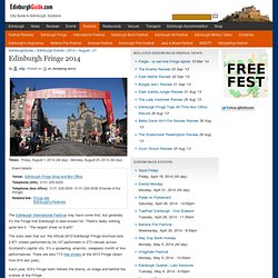 Edinburgh Fringe 2012