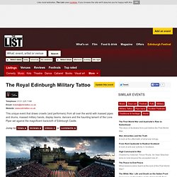 The Royal Edinburgh Military Tattoo at Edinburgh Castle