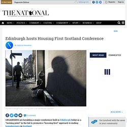 Edinburgh hosts Housing First Scotland Conference