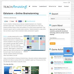 Edistorm – Online Brainstorming