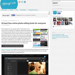24 best free online photo editing tools for everyone