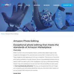 Professional Amazon Image Editing Services
