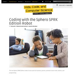 Coding with the Sphero SPRK Edition Robot