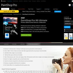 Photo Editor - Corel PaintShop Pro X8 Ultimate