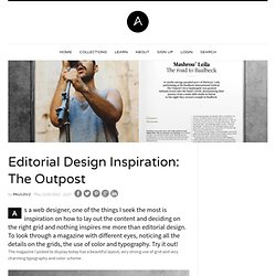Editorial Design Inspiration: The Outpost