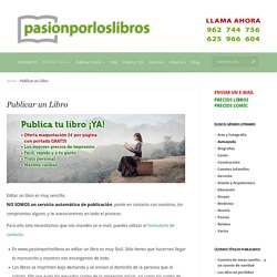 Editorial de libros pasionporloslibros