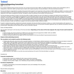 Editorial/Reporting Consultant - New York, NY - Indeed Mobile