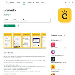 Edmodo – Applications Android sur Google Play