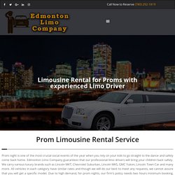 Prom Limousine Rental Service