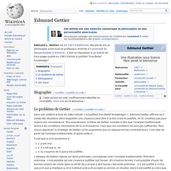 Edmund Gettier