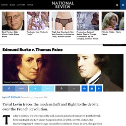 Edmund Burke v. Thomas Paine