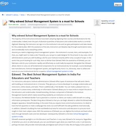 Why edneed School Management System is a must for Schools