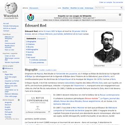 Édouard Rod