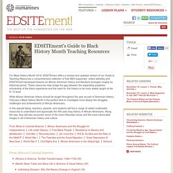 EDSITEment's Guide to Black History Month Teaching Resources