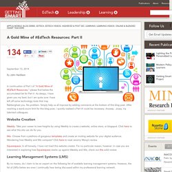 A Gold Mine of #EdTech Resources: Part II