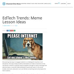 EdTech Trends: Meme Lesson Ideas