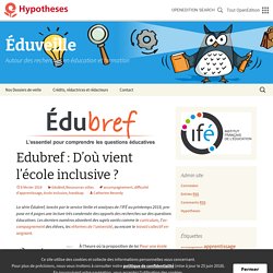 Edubref : D’où vient l’école inclusive ?