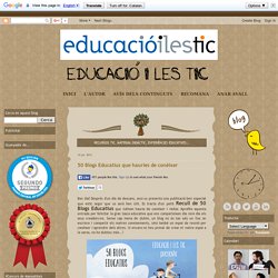 Obrazovanje i ICT: 50 Obrazovni Blogovi koje biste trebali znati