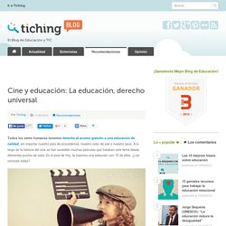 Cine y educación: La educación, derecho universal