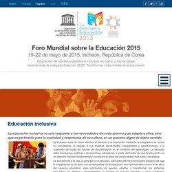 World Education Forum 2015