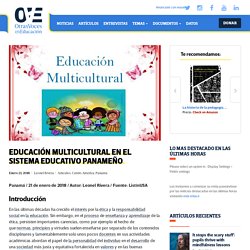 Educación multicultural en el sistema educativo panameño – OtrasVocesenEducacion.org