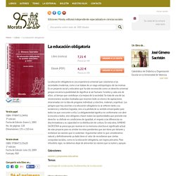 La educación obligatoria