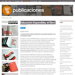 Educacion Expandida, el libro - Publicaciones ZEMOS98