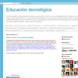 Educación tecnológica: marzo 2011