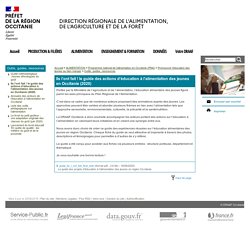 Ils l’ont fait ! le guide des actions d’éducation à l’alimentation des jeunes en Occitanie (2020)