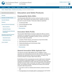 Education and Skills Products