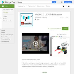 WeDo 2.0 LEGO® Education - Aplicaciones Android en Google Play