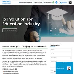 IoT Solution for Education Industry
