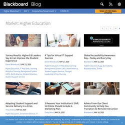Higher Education Archives - Blackboard Blog