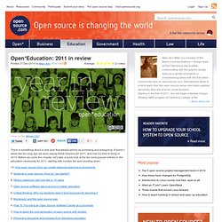Open*Education: 2011 in review