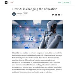 How AI is changing the Education - My Assignment Help Singapore - Medium