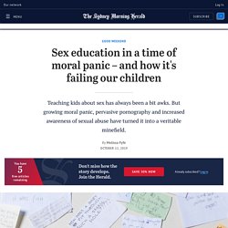 How sex education is failing Australian children
