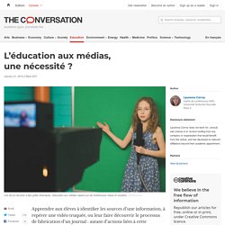 L’éducation aux médias, une nécessité ?