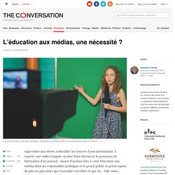 L’éducation aux médias, une nécessité ?